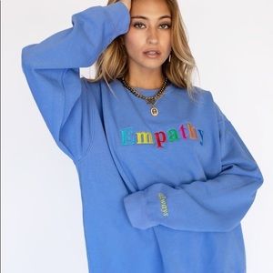 Mayfair empathy oversized sweatshirt